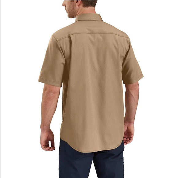 Carhartt Men's Force Relaxed Fit Lightweight Short-Sleeve Shirt - Picture 2 of 5